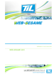 TIL WEB-SESAME 2015 Manuel utilisateur