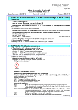 Signum ceramic bond II: AI Chat & Téléchargement PDF