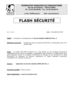 SPJ-001-1 Flash Sécurité | AI Chat & PDF Download