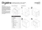 VS3621 Armoire de salle de bains: Chat IA &amp; PDF