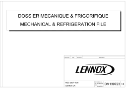 Lennox MCC 282 P K LN Manuel utilisateur