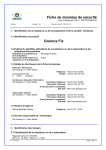 Fiche de s&eacute;curit&eacute; Greinox Fix| AI Chat &amp; PDF Access
