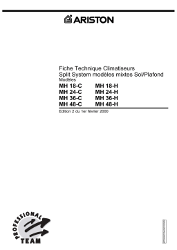 Ariston MH Series Climatiseurs: AI Chat & PDF