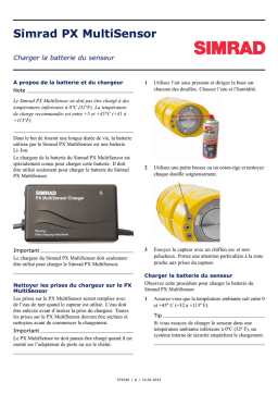 Simrad PX MultiSensor Manuel utilisateur