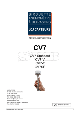 CV7 Standard Manuel d'Utilisation | AI Chat & PDF