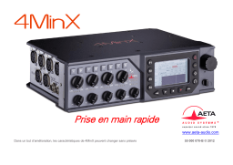 AETA 4MinX : Guide de Démarrage Rapide + Chat IA