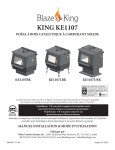 Po&ecirc;les KE1107BK/LBK/UBK Blaze King | IA et PDF