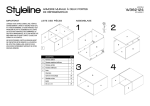 Styleline W362124 Manuel utilisateur