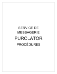Guide Purolator: Chat IA &amp; T&eacute;l&eacute;chargement PDF