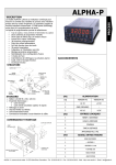 AUDIN ALPHA-P 2,00 : Fiche Technique + Chat IA