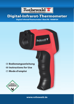 Rothewald 550/380 Thermomètre: Chat IA + PDF