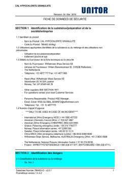 CAL HYPOCHLORITE GRANULATE: AI Chat & PDF Access