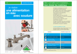 Alimentation en eau : Guide de soudure | AI Chat & PDF