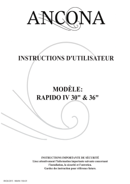 Rapido IV 30/36" : Manuel d'utilisation + Chat IA