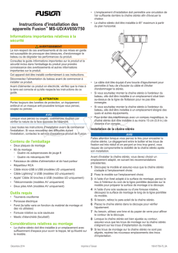 Fusion MS UD/AV650/750 : Instructions + Chat IA