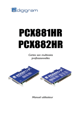 PCX881HR, PCX882HR Manuel Utilisateur: AI Chat & PDF Access