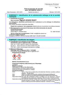 Signum ceramic bond I : Chat IA et Téléchargement PDF