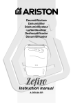 Ariston A-DEU20-ER: Manuel d'utilisation | AI Chat
