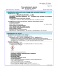 PalaVeneer Dentine Poudre: Fiche de S&eacute;curit&eacute; + IA |