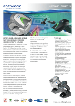 Gryphon I GM4400 2D: Chat IA et Téléchargement PDF