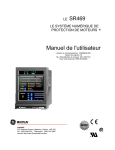 GE Multilin SR 469 Manuel utilisateur