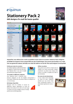 Stationery Pack 2 : Chat IA et t&eacute;l&eacute;chargement PDF