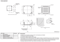 Daikin FWC06-09BT/BF Installation manuel