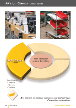 RK LightClamps: Catalogue + Chat IA & Téléchargement PDF