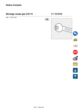 Cuenod CG115 Rampe gaz : Notice d'emploi + AI Chat