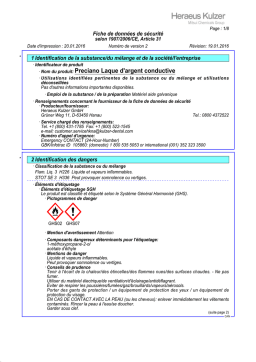 Heraeus Kulzer Preciano Manuel utilisateur