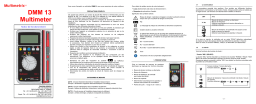 Chauvin Arnoux DMM13 Multimètre: AI Chat & PDF