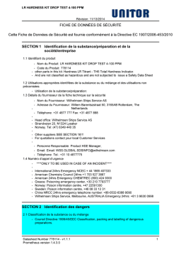 LR HARDNESS KIT DROP TEST: AI Chat & PDF Access