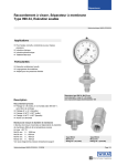 WIKA 990.34 S&eacute;parateur &agrave; Membrane: AI Chat &amp; PDF