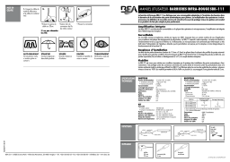 BEA SBK-111 NPN/reverse Manuel utilisateur