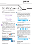 EC-SFX-Control, EC-DMX-4-Switchs : Mode d'emploi + IA