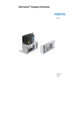 Manuel EduTrainer Compact/Universal + AI Chat & PDF