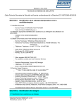 Fiche de S&eacute;curit&eacute; Poudre de test Hydrazine | Chat IA