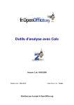 Calc Outils d'analyse: Chat IA et t&eacute;l&eacute;chargement PDF
