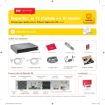 Telenet Digicorder HD DC-AD2000 Guide d'installation