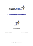 Guide de r&eacute;vision de documents avec OpenOffice.org | AI Chat &amp; PDF Download