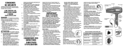 Conair Reel 264C Sèche-cheveux | Guide d'utilisation + IA