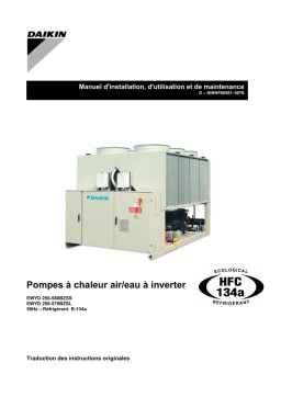 Daikin EWYD 250-580BZSS/570BZSL: Manuel avec IA et PDF