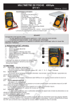 Selectronic DT-111 Manuel utilisateur