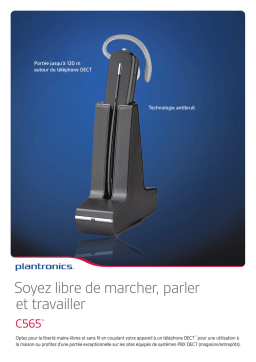 Plantronics C565: Fiche produit, AI Chat & PDF
