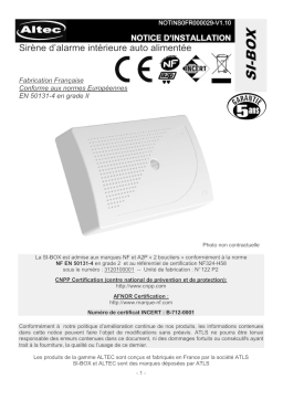 Notice d'installation SI-BOX ALTEC | AI Chat & PDF
