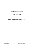 CB Electronics RS-422 : Manuel d'Utilisateur + AI Chat