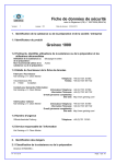 Greinox 1000 Fiche S&eacute;curit&eacute; + AI Chat &amp; PDF