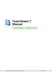 TEAMVIEWER TeamViewer 7 Manuel utilisateur