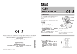 DELTA DORE CLSB Notice d'Installation | AI Chat