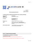 ZF ECOFLUID M : Fiche de s&eacute;curit&eacute; + Chat IA